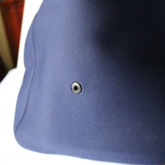 Summer & Rose Weekender Bag Tote Navy Blue NeoPrene Travel Unisex - Picture 5 of 8